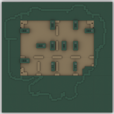 Render mit Aufnahmen für die Burg