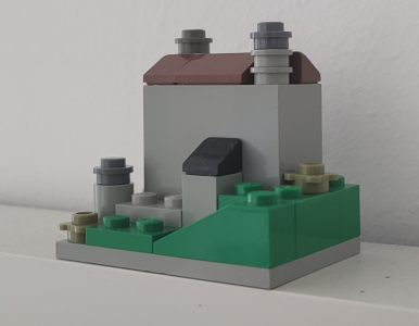 Plankenstein Klemmbausteine Ansicht rechts