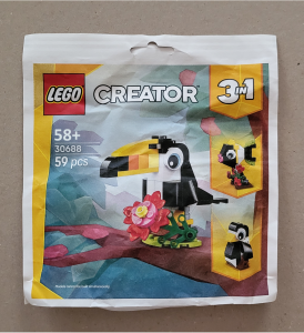 Tukan Verpackung mit Altersangabe 58+