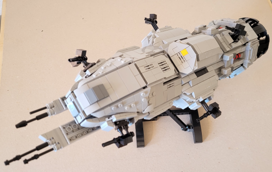 Rocinante Ansicht von oben