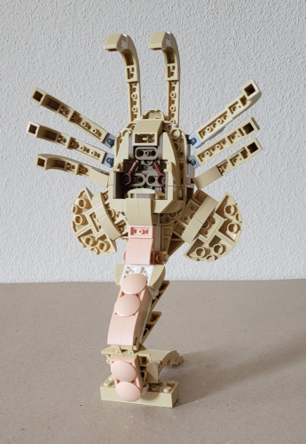 Facehugger aufrecht Frontansicht